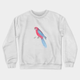 Crimson rosella Crewneck Sweatshirt